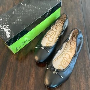 Sam Edelman black ballet flats size 8